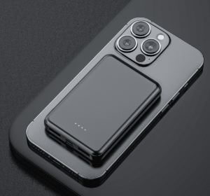 10000 Electric Heating Vest Belt Power Bank (Option: Black-5000mAh)